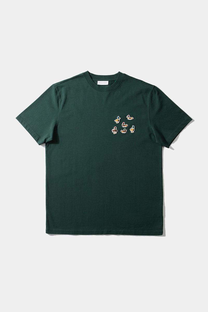 10 YEARS DUCKS T-SHIRT DK GREEN