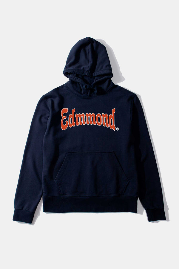 CURLY HOODIE PLAIN NAVY