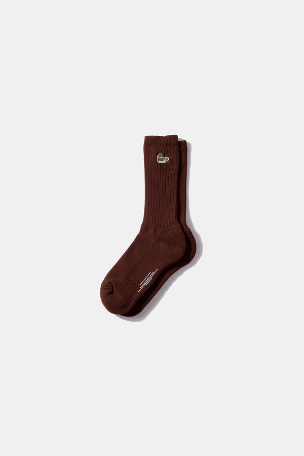 DUCK SOCKS CHOCOLATE