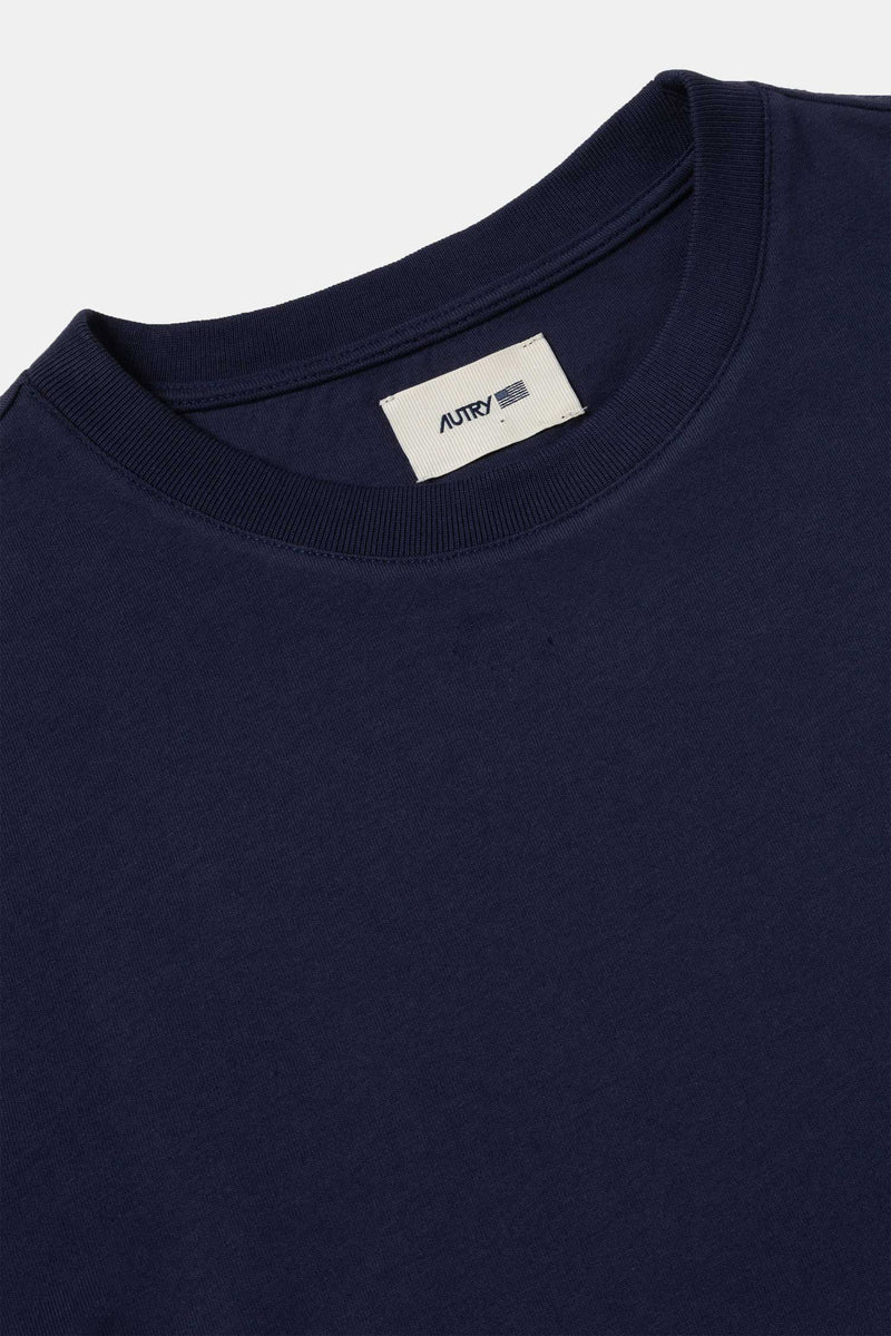 AUTRY T-SHIRT COTTON BLUE