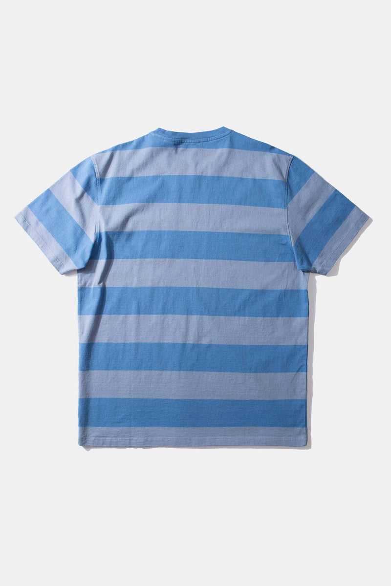 FARAN STRIPES PLAIN BLUE