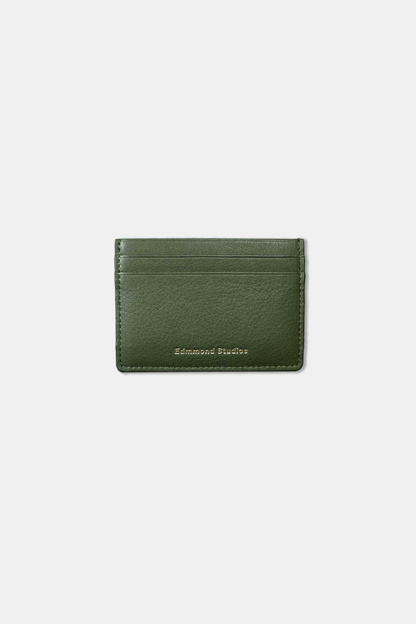 FOLD CARD HOLDER DK GREEN