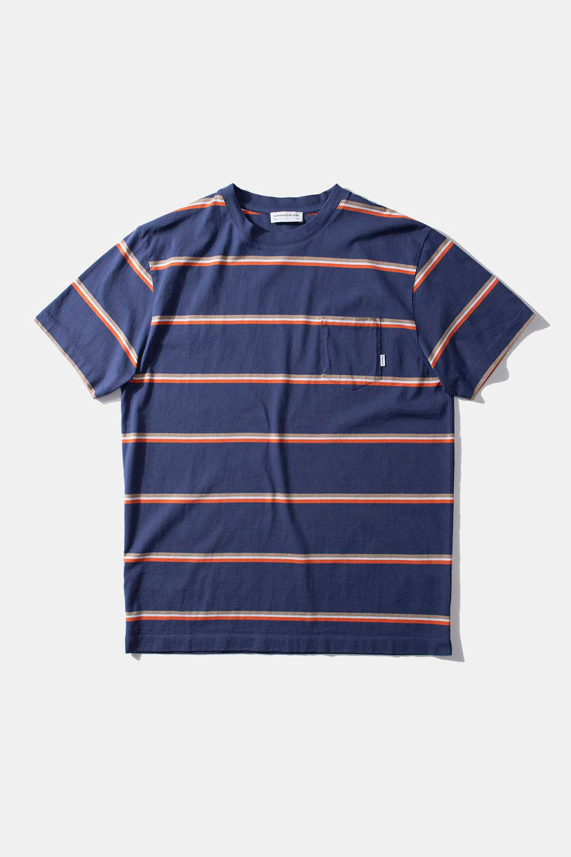 GAVIN STRIPES PLAIN NAVY