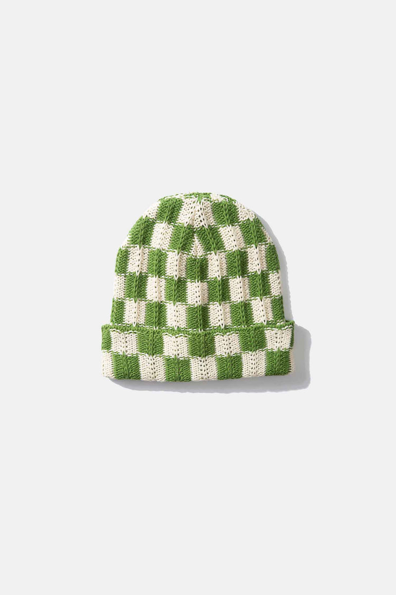 KNIT BEANIE GREEN