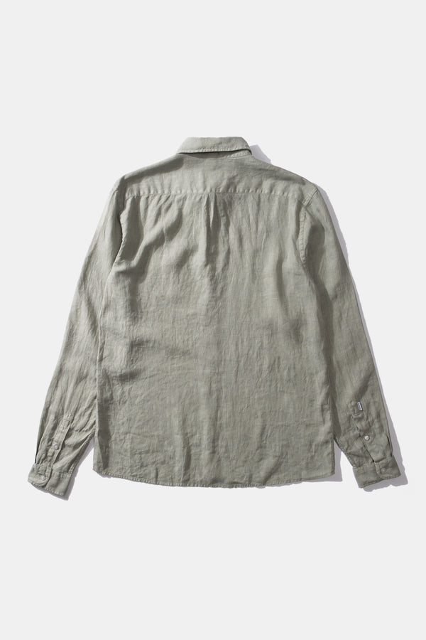 LINEN SHIRT TAUPE