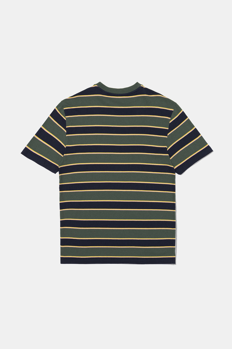 MINI LOGO STRIPES DK GREEN