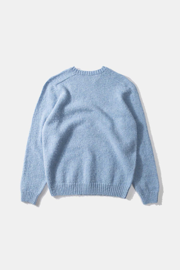 SHETLAND SWEATER LIGHT BLUE