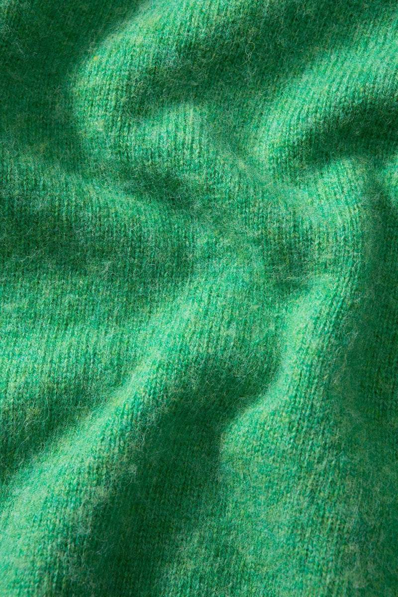 SHETLAND SWEATER SAGE GREEN