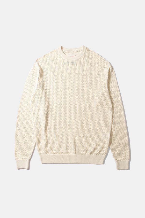 SUMMER SAILOR SWEATER BEIGE