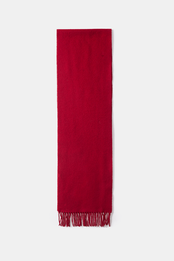 LAMBSWOOL SCARF RED