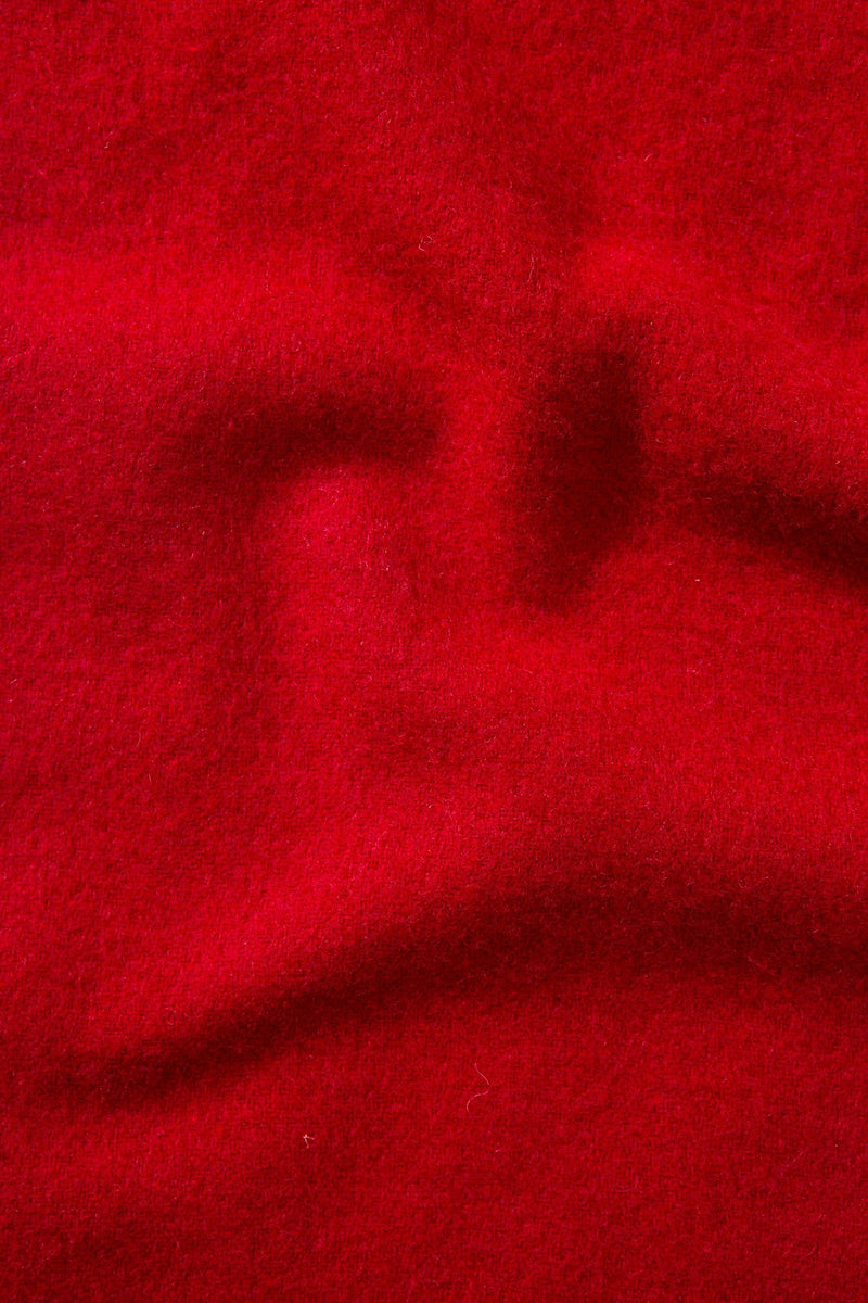 LAMBSWOOL SCARF RED