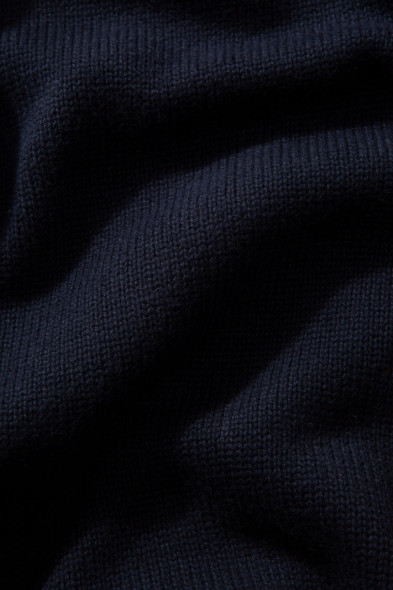 WALKING DOG SWEATER PLAIN NAVY