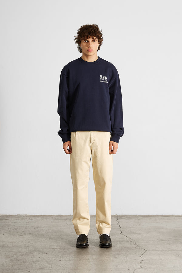 SLOW RYTHMS SW PLAIN NAVY