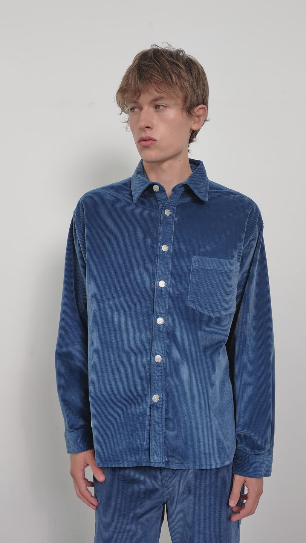 JOHN SHIRT DK BLUE