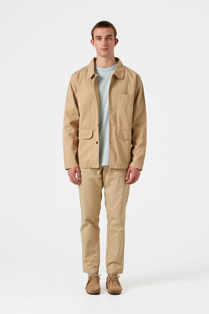 ALBATROS JACKET PLAIN TAN