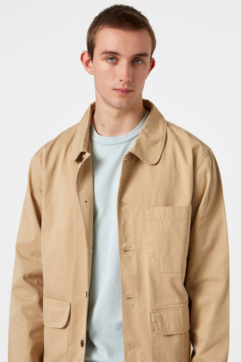 ALBATROS JACKET PLAIN TAN