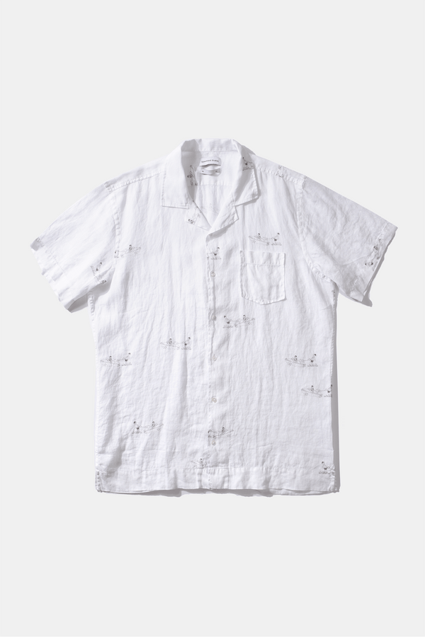 CALYPSO SHORT SLEEVE PLAIN WHITE