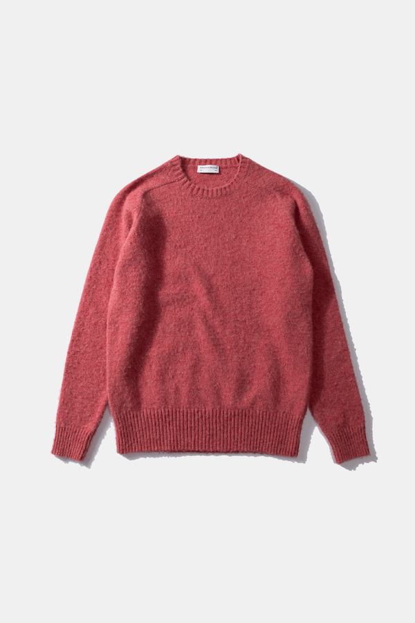 SHETLAND SWEATER PLAIN SALMON