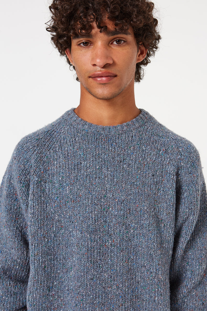 PARIS SWEATER PLAIN STEEL